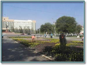 Площадь перед областным акиматом