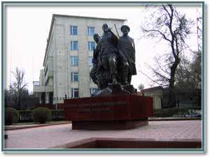 Памятник воинам-баткенцам