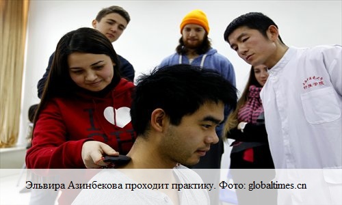 В Казахстане много китайцев, практикующих TCM, но они не могут хорошо общаться с местными пациентами при ограниченном владении казахским языком или русским языком