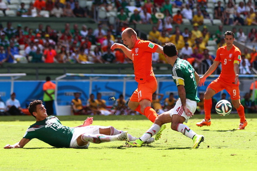 Нидерланды – Мексика 2:1