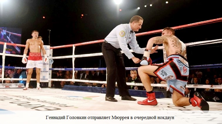 Бокс: Геннадий Головкин снова выиграл досрочно