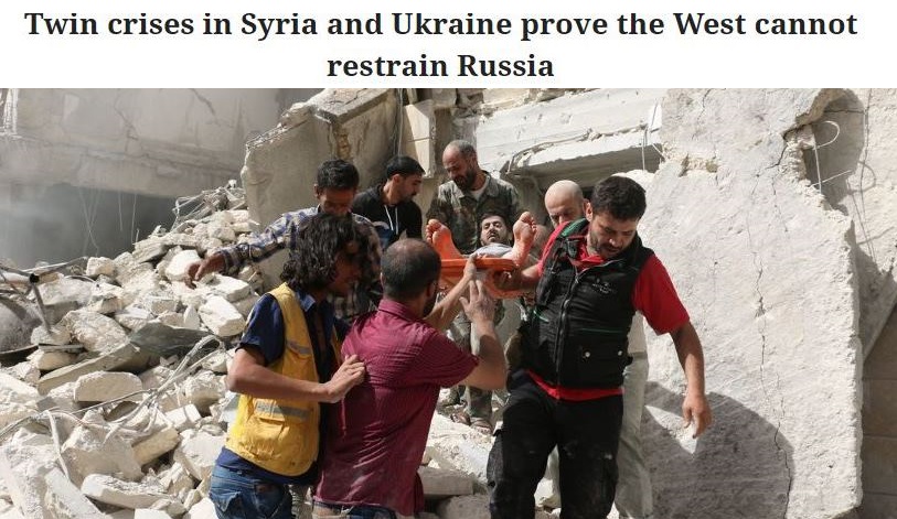 Двойной кризис в Сирии и на Украине 