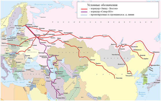 Туркменистан железная дорога карта