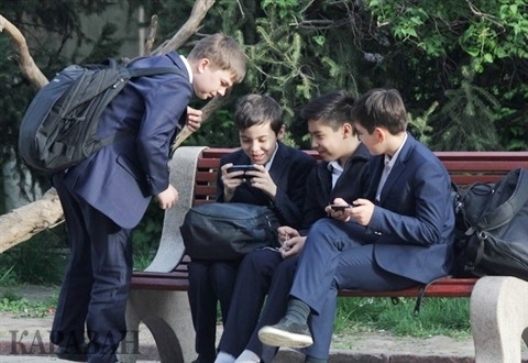 казахстанские школьники