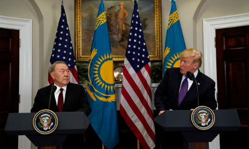Назарбаев-Трамп