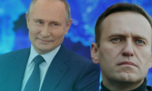 Путин Навальный